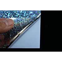 Tigofly 6 piezas 3 colores 10 x 21 cm película holográfica flash artificial piel de pescado calcomanía de cebos duros…